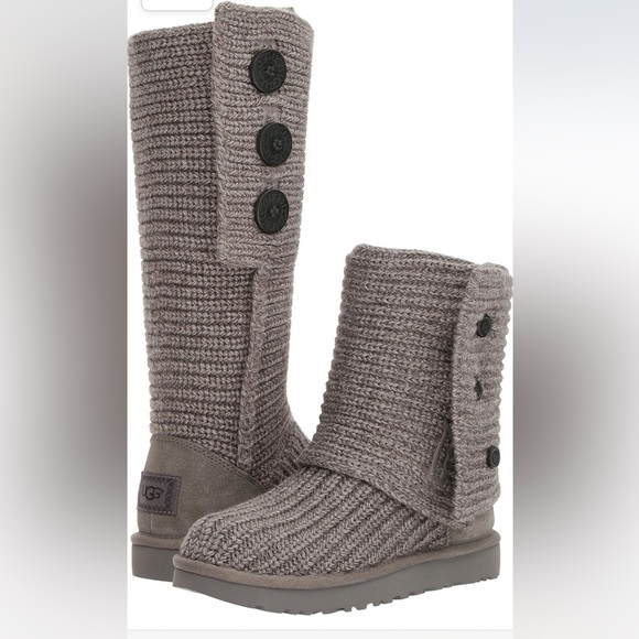 Ugg Classic Cardy Knit Boots - Picture 2 of 7